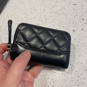 AUTHENTIC Chanel Gabrielle card holder